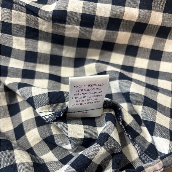 SO 100% Cotton Blue and White Off-the-Shoulder Sundress
Size XLarge - Picture 5 of 6